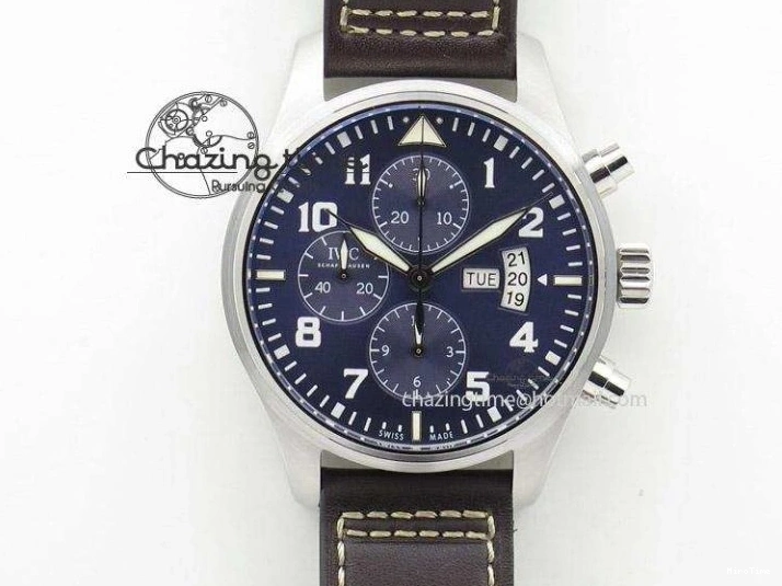 MIROTIME 0130 Big Pilot IW329701 M+F 1:1 Best Edition Black Dial on Brown Leather Strap MY RelaxedFit 7005